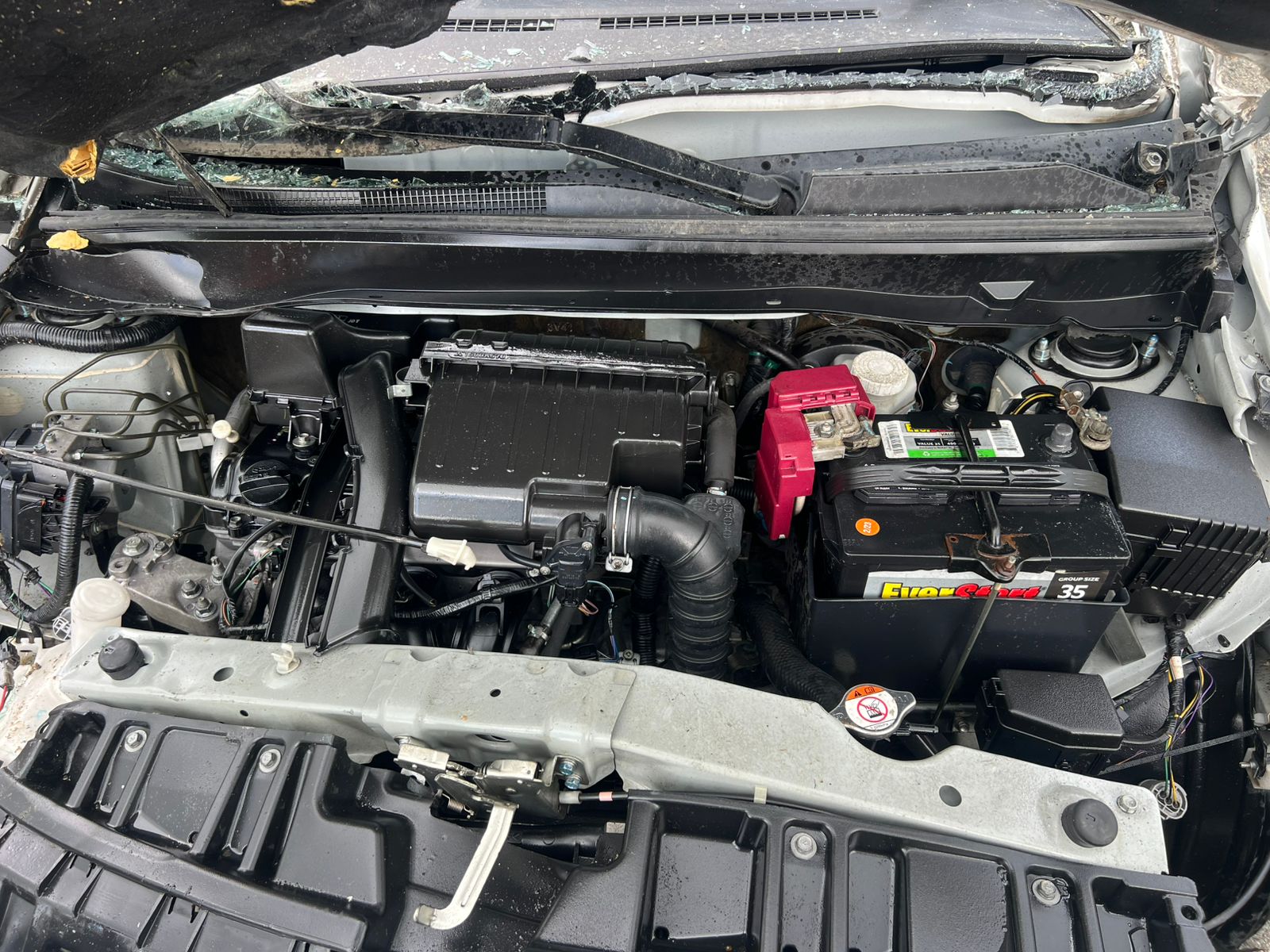 MITSUBISHI MIRAGE 2020 #NT.8-6852 SIN PAPELES, COMPLETO SOLO PARA PIEZAS - Imagen 3