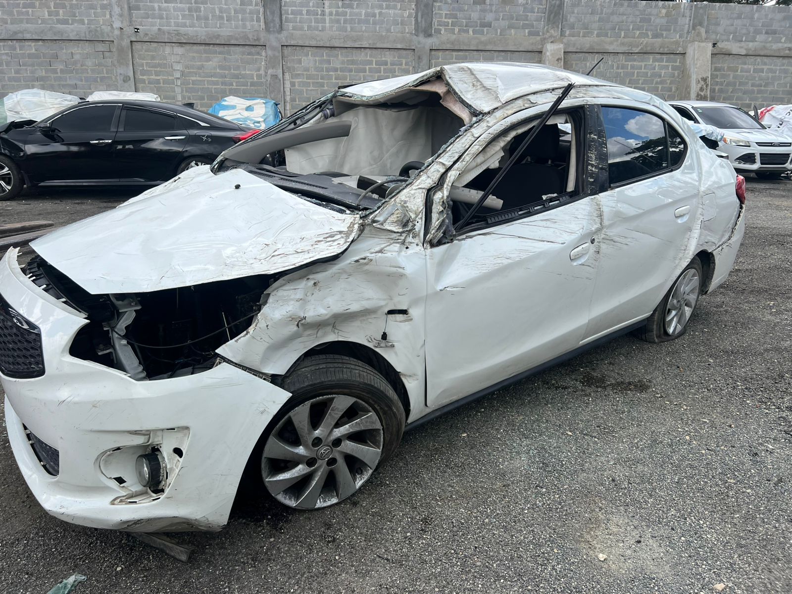 MITSUBISHI MIRAGE 2020 #NT.8-6852 SIN PAPELES, COMPLETO SOLO PARA PIEZAS - Imagen 8