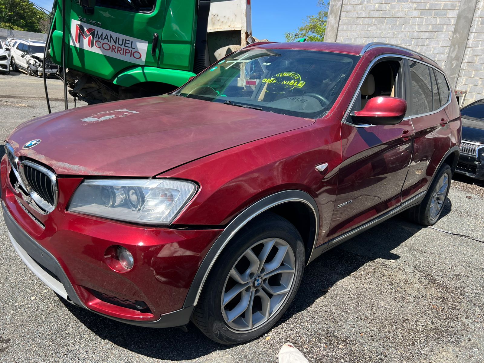 BMW X3 2014 AHOGADO #TAA.8-7202 - Imagen 8