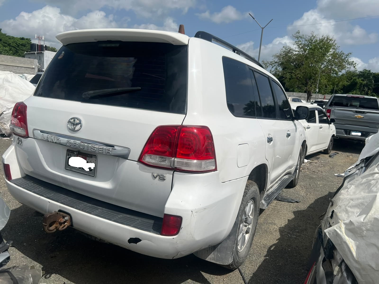 TOYOTA LAND CRUISER VX 2008 🔑#HHIT.8-8516 AHOGADO - Imagen 4