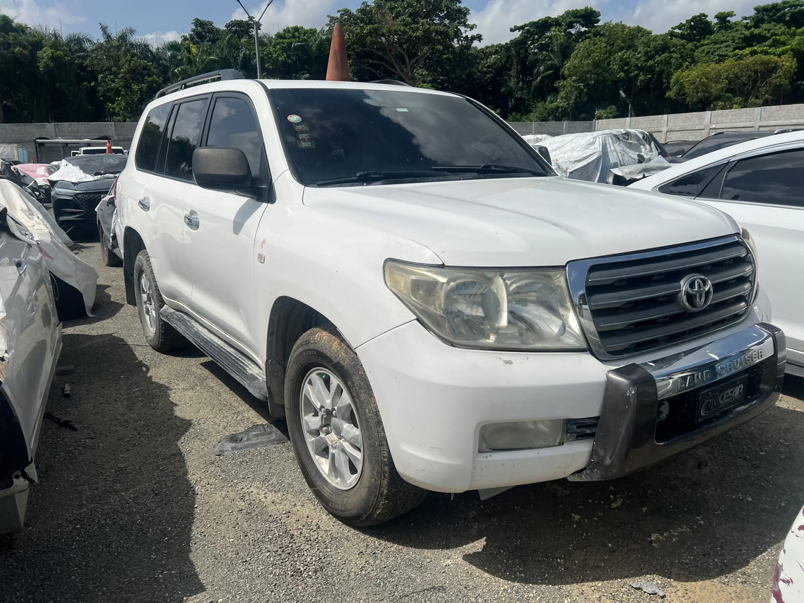 TOYOTA LAND CRUISER VX 2008 🔑#HHIT.8-8516 AHOGADO - Imagen 5