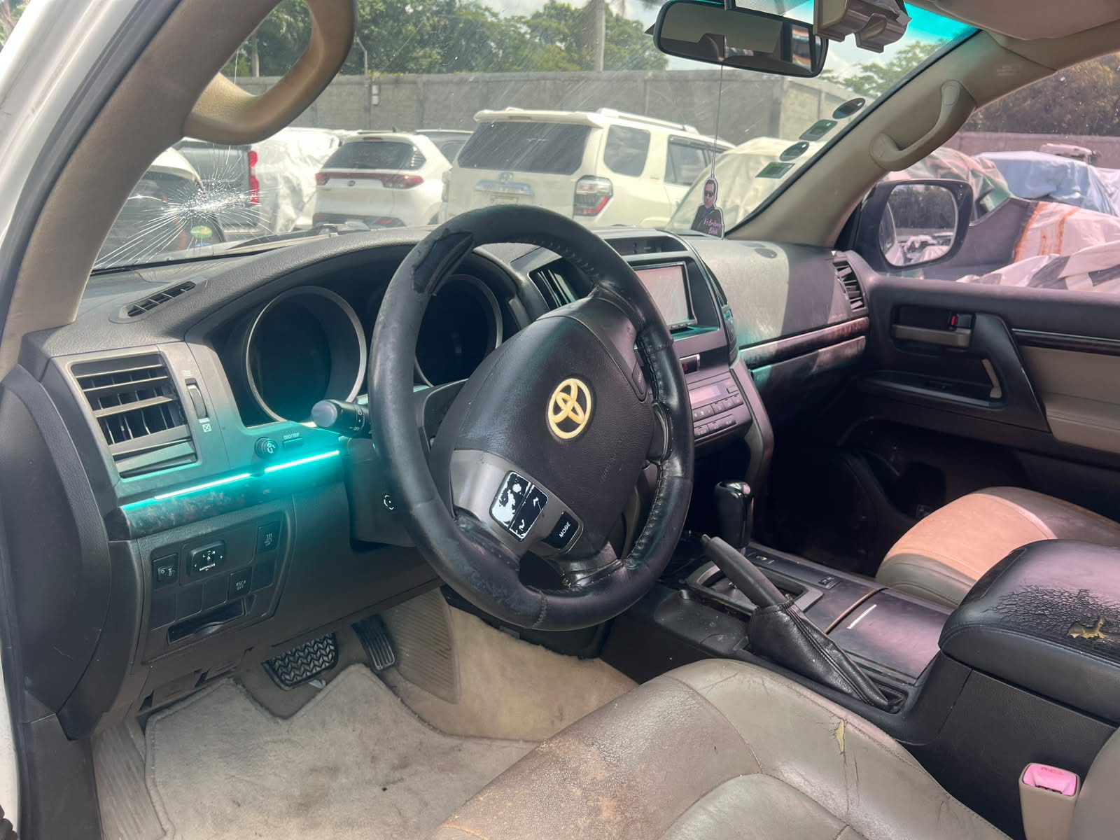 TOYOTA LAND CRUISER VX 2008 🔑#HHIT.8-8516 AHOGADO - Imagen 8