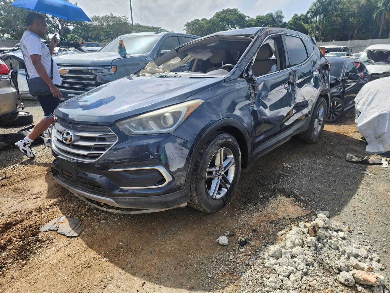HYUNDAI SANTA FE 2018 🔑#IUA.8-7075 - Imagen 6