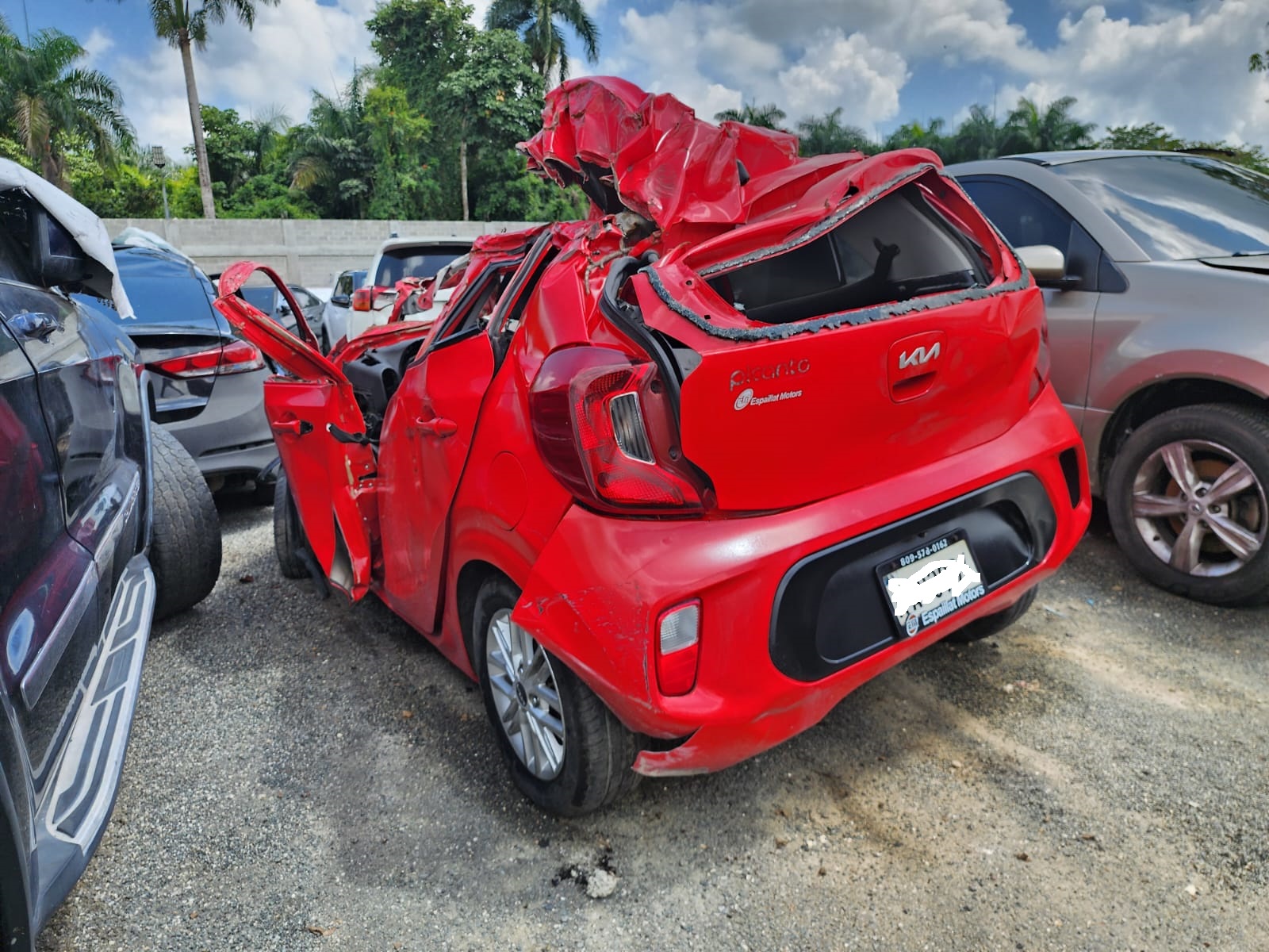 KIA PICANTO 2023 #HIA.8-3994 SIN PAPELES, COMPLETO PARA PIEZAS - Imagen 3