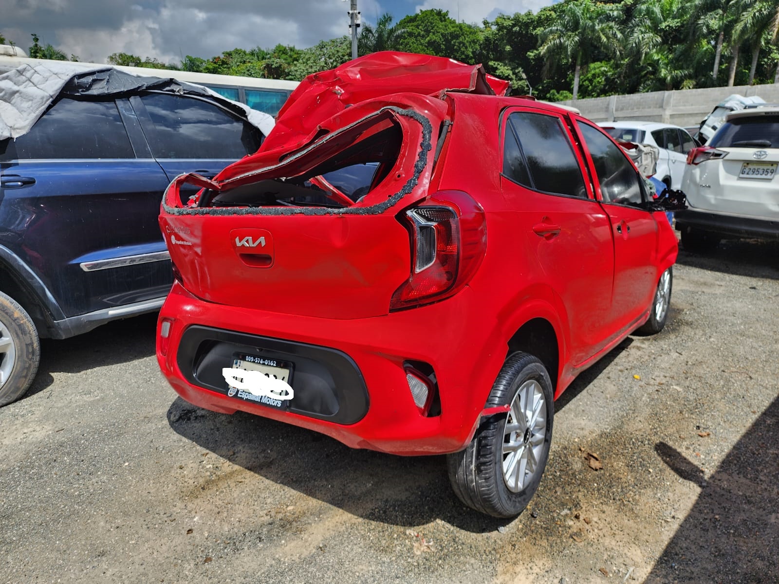 KIA PICANTO 2023 #HIA.8-3994 SIN PAPELES, COMPLETO PARA PIEZAS - Imagen 4
