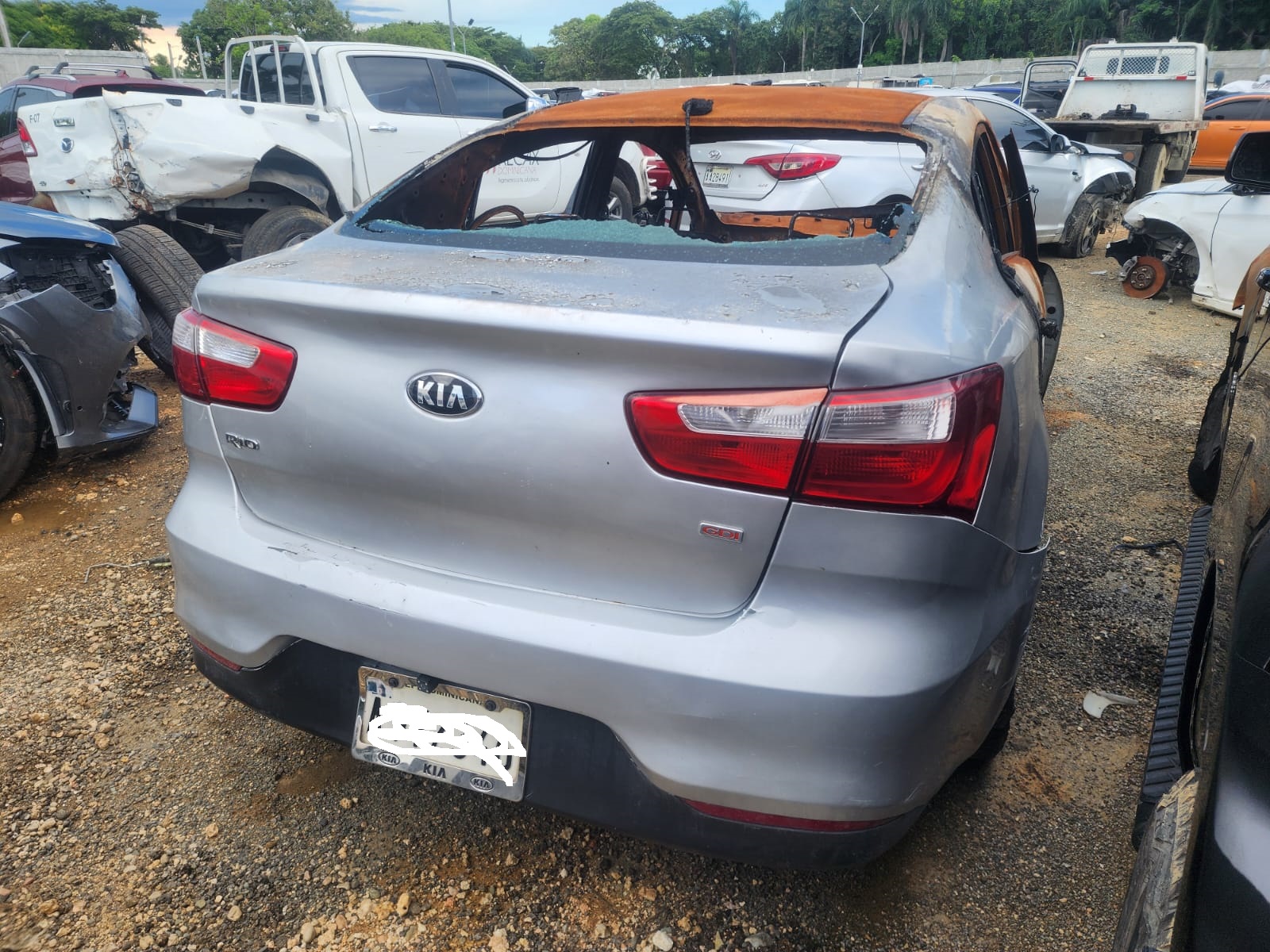KIA RIO 2016 #PT.8-2346 SIN PAPELES, COMPLETO PARA PIEZAS. - Imagen 6