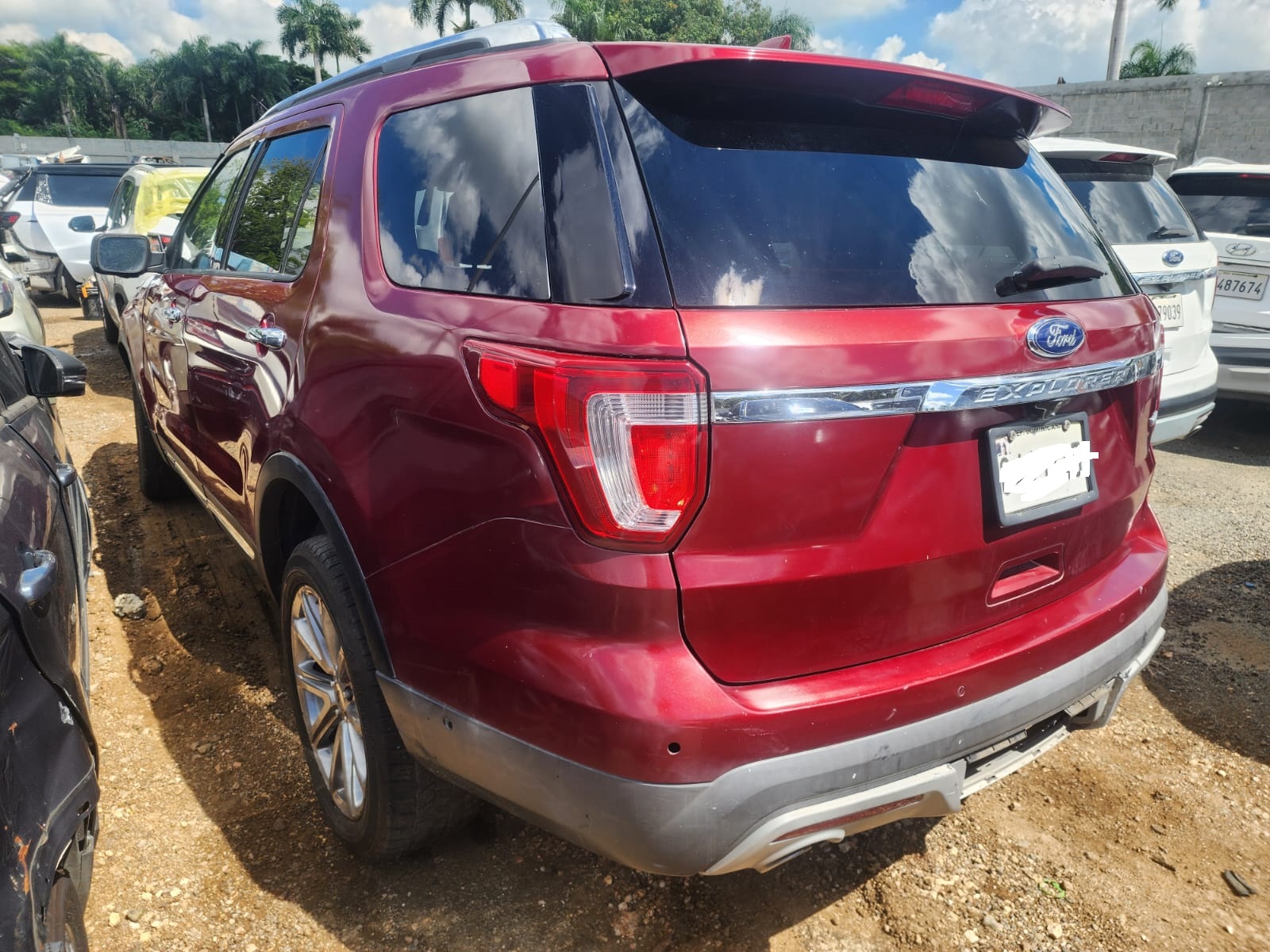 FORD EXPLORER 2017 #HPA.8-5145 SIN PAPELES, COMPLETO PARA PIEZAS. - Imagen 3