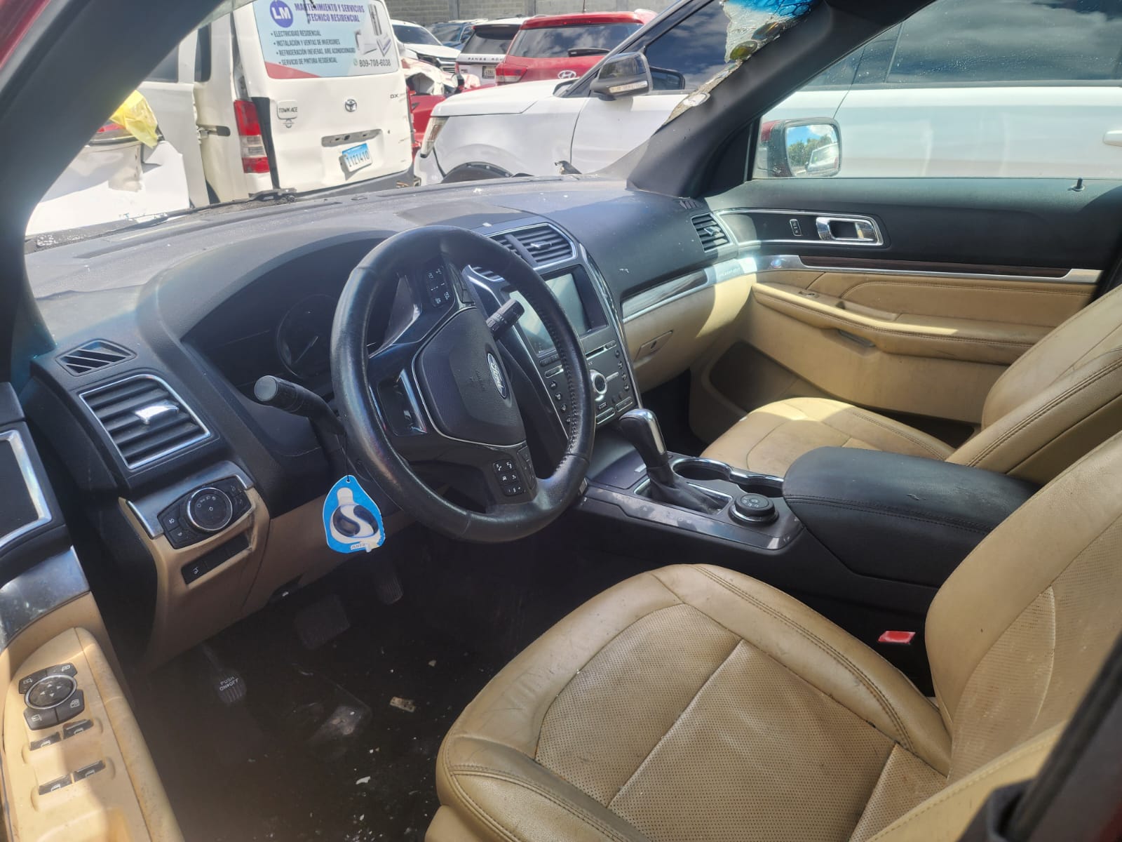 FORD EXPLORER 2017 #HPA.8-5145 SIN PAPELES, COMPLETO PARA PIEZAS. - Imagen 5
